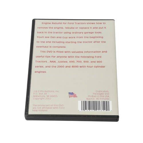184275 | DVD - Engine Rebuild | Ford NAA 600 700 820 850 860 946 950 960 2000 4000 |