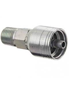 159073 | Eaton Weatherhead 04Z-104 Hydraulic Fitting | #4 Male Pipe | Rigid | 1/4" - 18 |