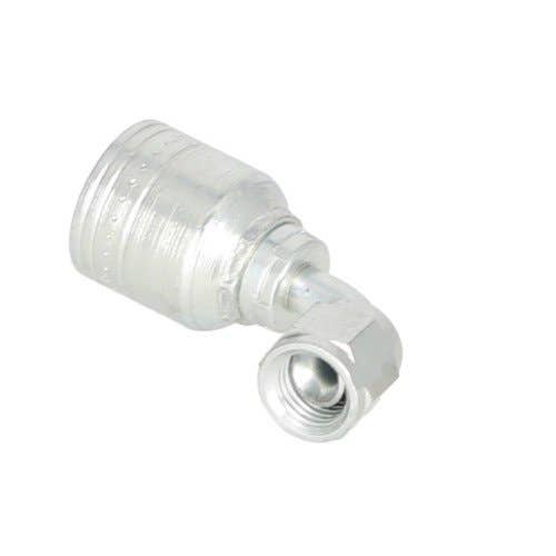 159275 | Eaton Weatherhead 04Z-664 Hydraulic Fitting | 1/4" JIC Female | Swivel | 90°  Elbow | 7/16" - 20 |