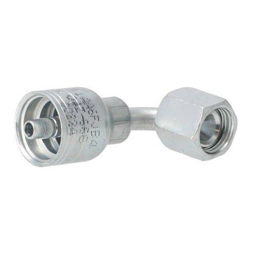 161052 | Eaton Weatherhead 04Z-666 Hydraulic Fitting | SAE JIC 37° | Female Swivel | 90° Elbow |