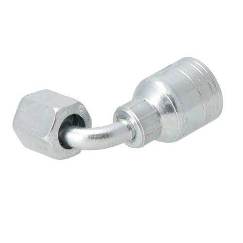 161052 | Eaton Weatherhead 04Z-666 Hydraulic Fitting | SAE JIC 37° | Female Swivel | 90° Elbow |
