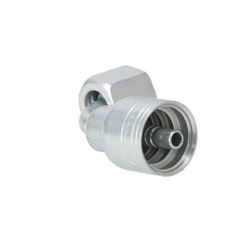 161052 | Eaton Weatherhead 04Z-666 Hydraulic Fitting | SAE JIC 37° | Female Swivel | 90° Elbow |