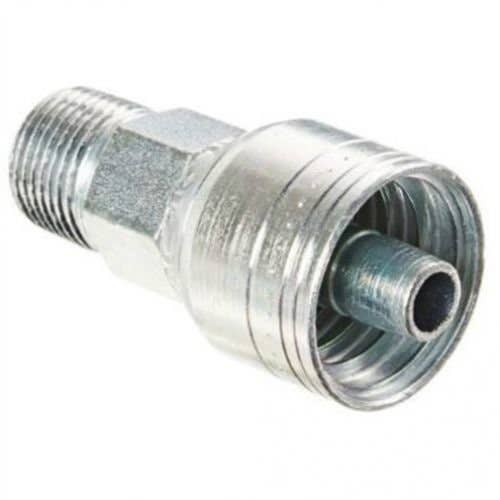 159239 | Eaton Weatherhead 06Z-106 Hydraulic Fitting | #6 Male Pipe | Rigid | 3/8" - 18 |