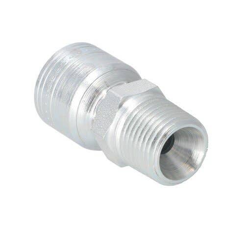 160984 | Eaton Weatherhead 06Z-108 Hydraulic Fitting | #6 Male Pipe | Rigid | 1/2" - 14 |