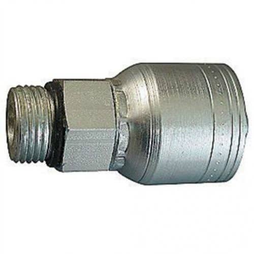 159254 | Eaton Weatherhead 06Z-P06 Hydraulic Fitting | #6 Male | SAE O-Ring | Rigid | 9/16" - 18 |