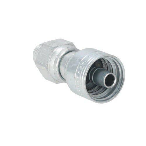 161060 | Eaton Weatherhead 06Z-R06 Hydraulic Fitting | 3/8" x 3/8" Straight Thread | O-Ring |  Male | Swivel |