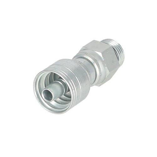 161061 | Eaton Weatherhead 06Z-R08 Hydraulic Fitting | 3/8" x 1/2" Straight Thread | O-Ring |  Male | Swivel |