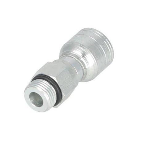 161061 | Eaton Weatherhead 06Z-R08 Hydraulic Fitting | 3/8" x 1/2" Straight Thread | O-Ring |  Male | Swivel |