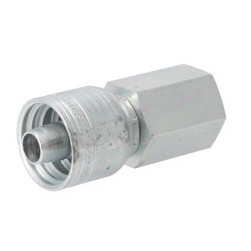 161065 | Eaton Weatherhead 08Z-208 Hydraulic Fitting | 1/2" x 1/2" Female Pipe | Straight | Rigid |