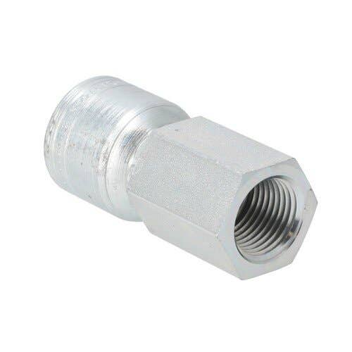 161065 | Eaton Weatherhead 08Z-208 Hydraulic Fitting | 1/2" x 1/2" Female Pipe | Straight | Rigid |