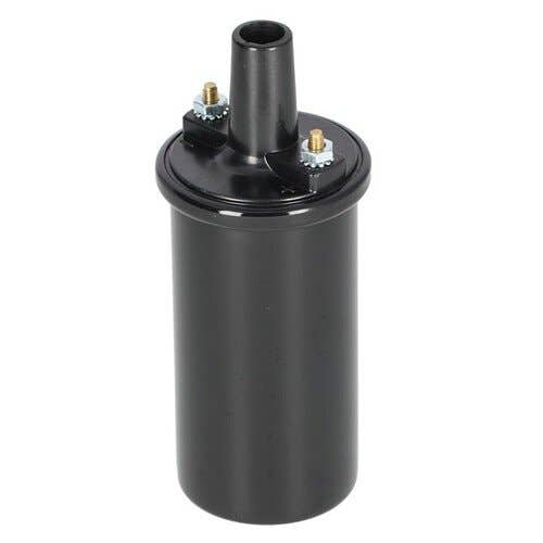Electronic Ignition Coil - 6 Volt Ohm 0.6 Resistance fits John Deere fits Case fits International fits Massey Ferguson fits Ford fits Allis Chalmers Electronic Ignition Coil - 6 Volt Ohm 0.6 Resistance fits John Deere fits Case fits International fits Massey Ferguson fits Ford fits Allis Chalmers