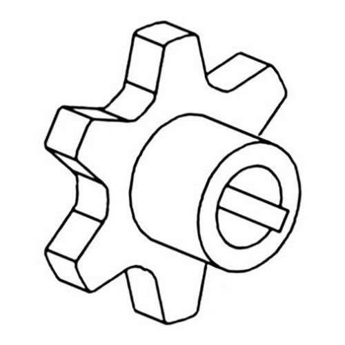 Elevator Chain Sprocket fits International 1480 SP121 SP121H 186720C1 Elevator Chain Sprocket fits International 1480 SP121 SP121H 186720C1