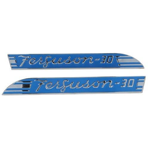 Side Emblem Set fits Massey Ferguson TO30 181709M1 181710M1