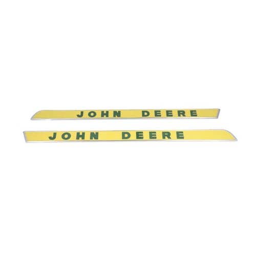 Emblem Set Side Molding - Raised Letters fits John Deere 1010 1020 2010 2020 2510 2520 3010 3020 4000 4010 4020 4320 4520 4620 5010 5020 7020 AR28048 Emblem Set Side Molding - Raised Letters fits John Deere 1010 1020 2010 2020 2510 2520 3010 3020 4000 4010 4020 4320 4520 4620 5010 5020 7020 AR28048
