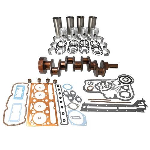 183982 | Engine Overhaul Kit with Crankshaft | Massey Ferguson 30 30 40B 40B 50 50 165 255 302 302 304 304 3165 3165 | Perkins AD4.203 |