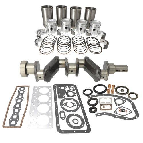Engine Overhaul Kit with Crankshaft fits Massey Ferguson F40 TO35 35 50 135 202 203 50 202 203 fits Massey Harris 50 fits Continental Z134 Engine Overhaul Kit with Crankshaft fits Massey Ferguson F40 TO35 35 50 135 202 203 50 202 203 fits Massey Harris 50 fits Continental Z134