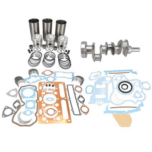 183668 | Engine Overhaul Kit with Crankshaft | Massey Ferguson 135 230 235 240 | Perkins AD3.152 |