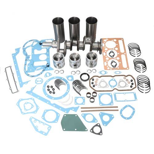 183675 | Engine Overhaul Kit with Crankshaft | Massey Ferguson 135 150 235 | Perkins AD3.152 |
