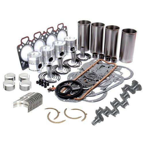 184000 | Engine Overhaul Kit with Crankshaft | Massey Ferguson 31 31 50C 50C 175 180 255 265 6500 | Perkins A4.236 |