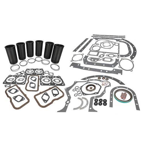 130556 | Engine Rebuild Kit - Less Bearings | engine rebuild kit | overhaul | inframe | repair | rebuild kit | overbore | engine parts | Case W8E W9E W10E W10E W18 W18 W20 W20 W20B W20B 401BD 401BDT 970 1150 1150 |