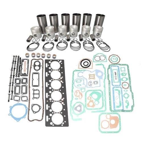 Engine Rebuild Kit - Less Bearings fits Massey Ferguson 1105 1130 1135 fits White 2-105 8800 8900 fits Perkins T6354 