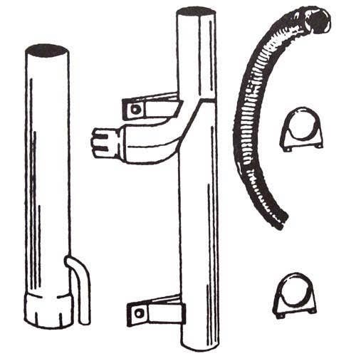 115266 | Exhaust Kit | Versatile 555 |