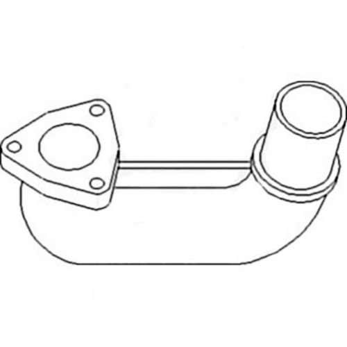 Exhaust Manifold Elbow fits Massey Ferguson 294 154 174 184 194 274 294 374 384 394 3300940M1 Exhaust Manifold Elbow fits Massey Ferguson 294 154 174 184 194 274 294 374 384 394 3300940M1