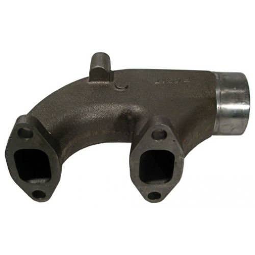 123843 | Exhaust Manifold End | International | Farmall | IH 806 856 2806 2856 |  | 326521R1