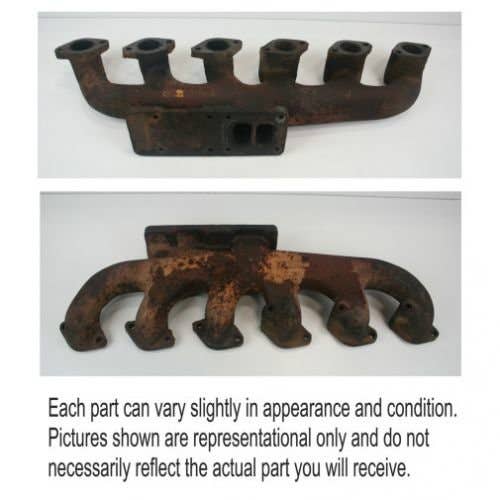 Used Exhaust Manifold fits John Deere 3130 3140 3255 4050 4435 9400 7445 7450 9920 9930 T30818 CE15515 Used Exhaust Manifold fits John Deere 3130 3140 3255 4050 4435 9400 7445 7450 9920 9930 T30818 CE15515