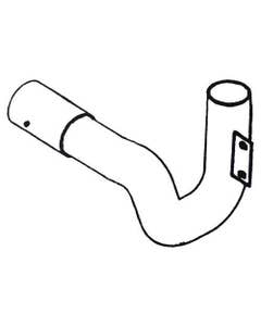 115134 | Exhaust Pipe | Case 2470 | | A76049