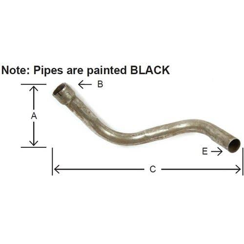 120215 | Exhaust Pipe | Massey Ferguson 300 |  | 239433M1