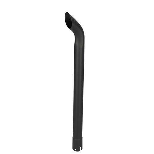 118866 | Exhaust Stack - 1-1/2" x 24" | Curved Black |