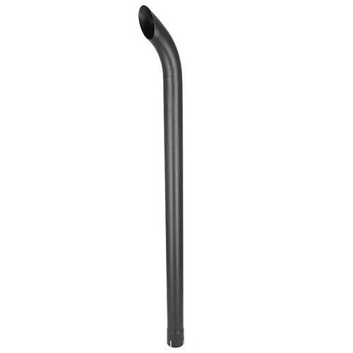 118882 | Exhaust Stack - 2-1/2" x 48" | Curved Black |