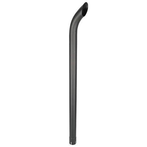118882 | Exhaust Stack - 2-1/2" x 48" | Curved Black |
