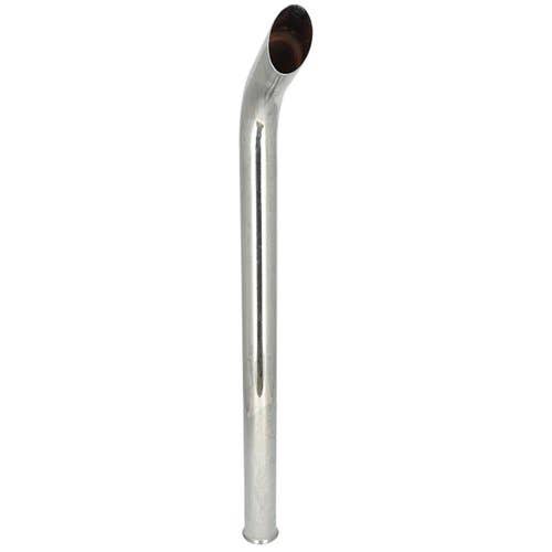114827 | Exhaust Stack - 2-15/16" FL X 48" | Curved Chrome | John Deere 3020 4000 4010 4020 4030 4230 4240 |