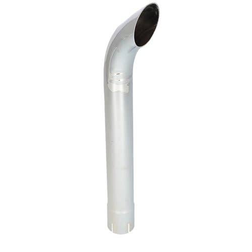 119035 | Exhaust Stack - 2-3/8" x 24" | Curved Chrome |