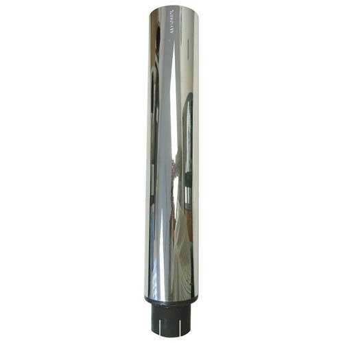115077 | Exhaust Stack - 2-3/8" x 27" | Straight Chrome | Massey Harris 20 22 30 33 44 101 102 333 444 |