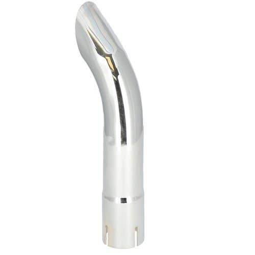 119029 | Exhaust Stack - 2" x 12" | Curved Chrome |