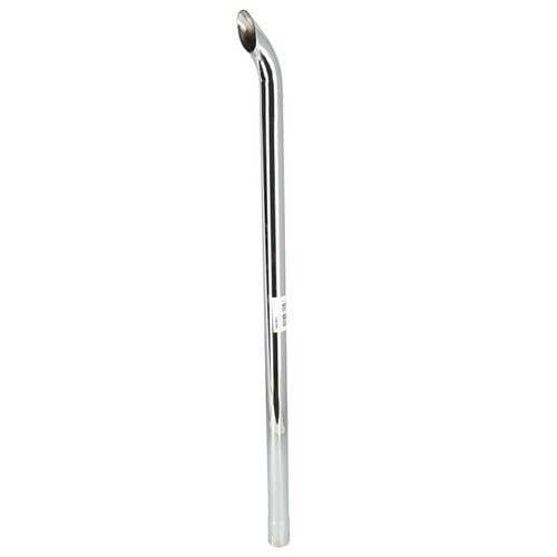 118823 | Exhaust Stack - 2" x 48" | Curved Chrome |