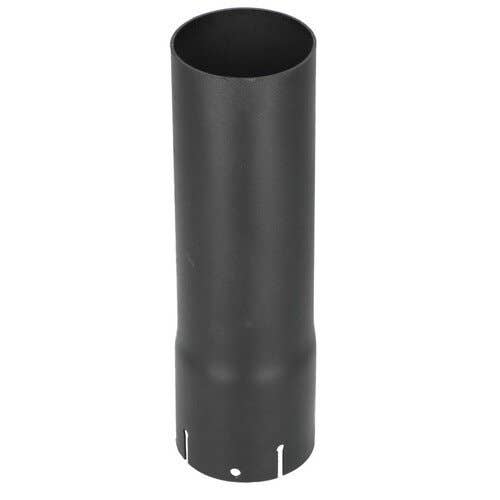 118982 | Exhaust Stack - 3-1/2" x 12" | Straight Black |
