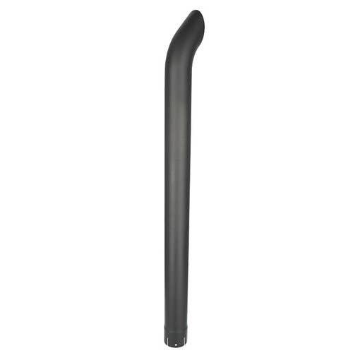 116018 | Exhaust Stack - 3-1/2" x 48" | Curved Black |