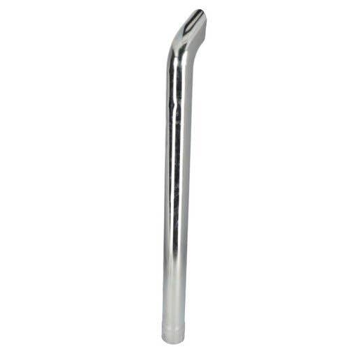 116019 | Exhaust Stack - 3-1/2" x 48" | Curved Chrome |