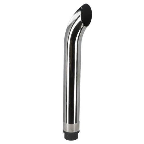 179628 | Exhaust Stack | 3-15/16" x 5" Curved Chrome | John Deere 4050 4055 4250 4255 4320 4350 4430 4440 4450 4455 4520 4555 4620 4630 4640 4650 4755 4840 4850 4955 7020 |