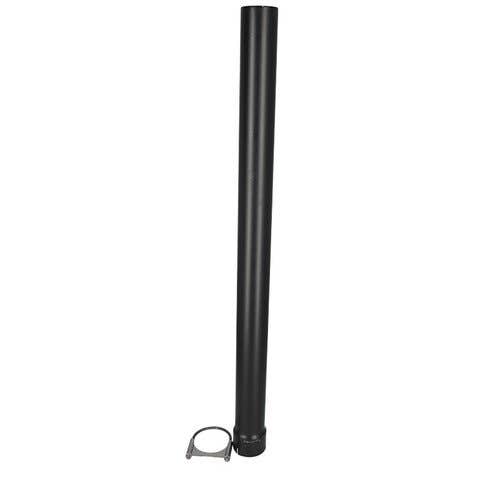 116051 | Exhaust Stack - 3-3/4" x 48" | Straight Black |