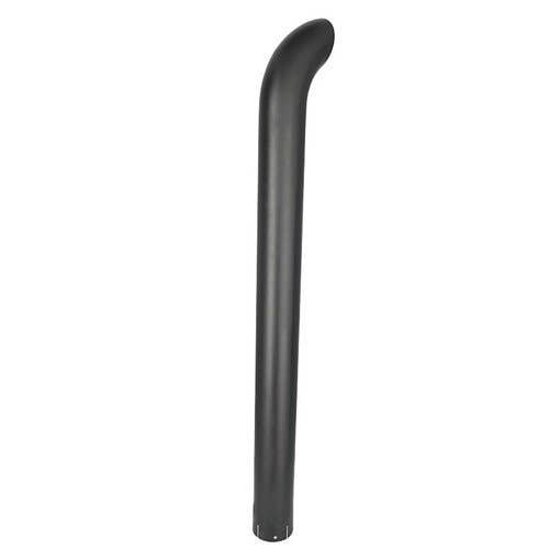 114946 | Exhaust Stack - 4" x 48" | Curved Black |