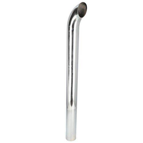 114945 | Exhaust Stack - 4" x 48" | Curved Chrome |