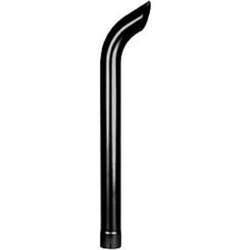 115336 | Exhaust Stack - 5" x 24" | Curved Black |