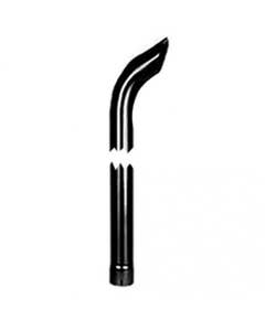 118937 | Exhaust Stack - 6" x 48" | Curved Black |