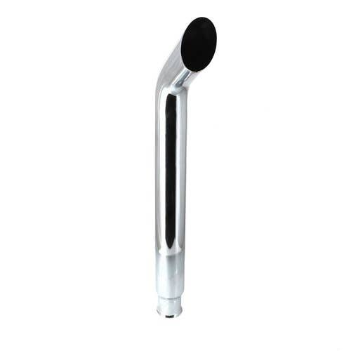 114862 | Exhaust Stack - Curved Chrome | John Deere 4320 4430 4440 4450 4455 4555 4630 4640 4650 4755 4840 4850 4955 |