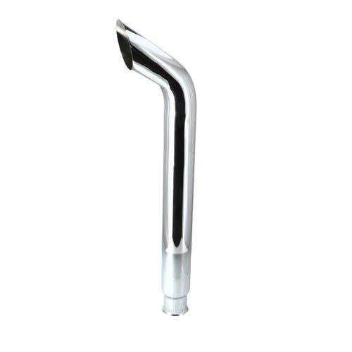 114862 | Exhaust Stack - Curved Chrome | John Deere 4320 4430 4440 4450 4455 4555 4630 4640 4650 4755 4840 4850 4955 |